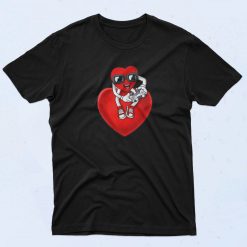 Video Gamer Valentine's Day Funny HeartT Shirt