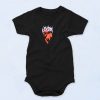 Vintage Jxdn Metal Angel Funny Baby Onesie