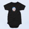 Vintage Sonic The Hedgehod Funny Baby Onesie