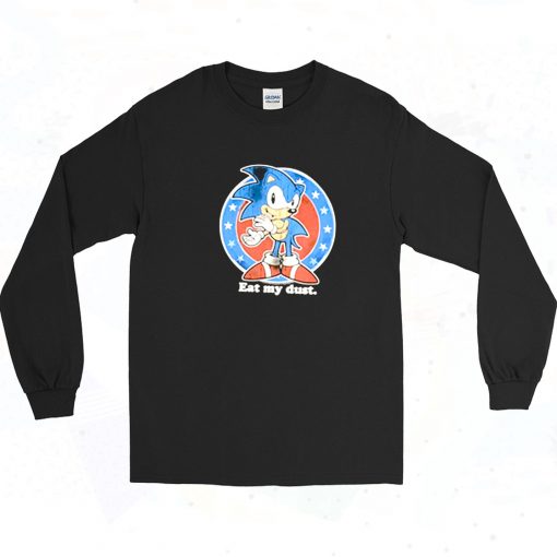 Vintage Sonic The Hedgehod Long Sleeve Shirt