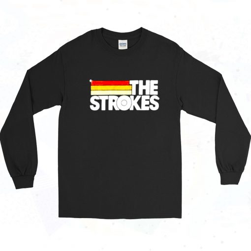 Vintage The Strokes Rock Band Long Sleeve Shirt