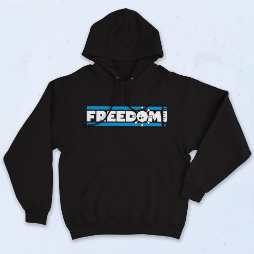 Virus Freedom Artwork Style Hoodie