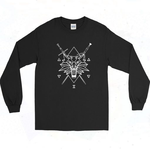 Witcher Symbols Long Sleeve Shirt