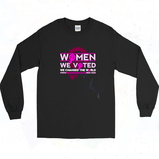 Women Vote Anniversary Long Sleeve Shirt