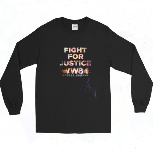 Wonder Woman 84 Fight For Justice Long Sleeve Shirt