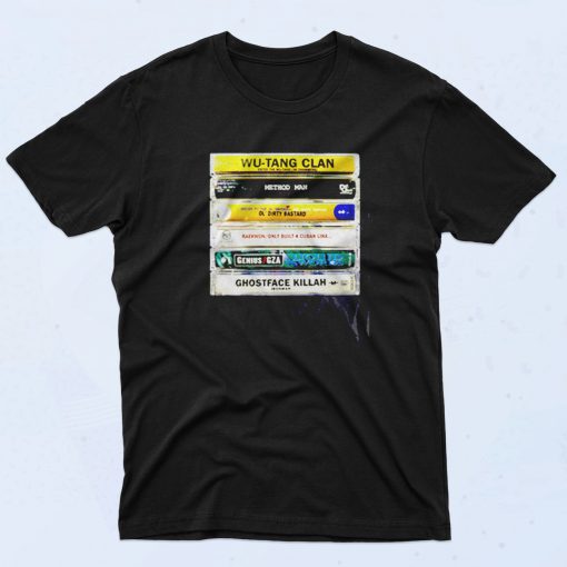 Wu Tang Clan Hip Hop Cassette Tape 90s T Shirt Idea