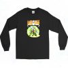 Wubba Lubba Batman Robin Comic Parody Long Sleeve Shirt