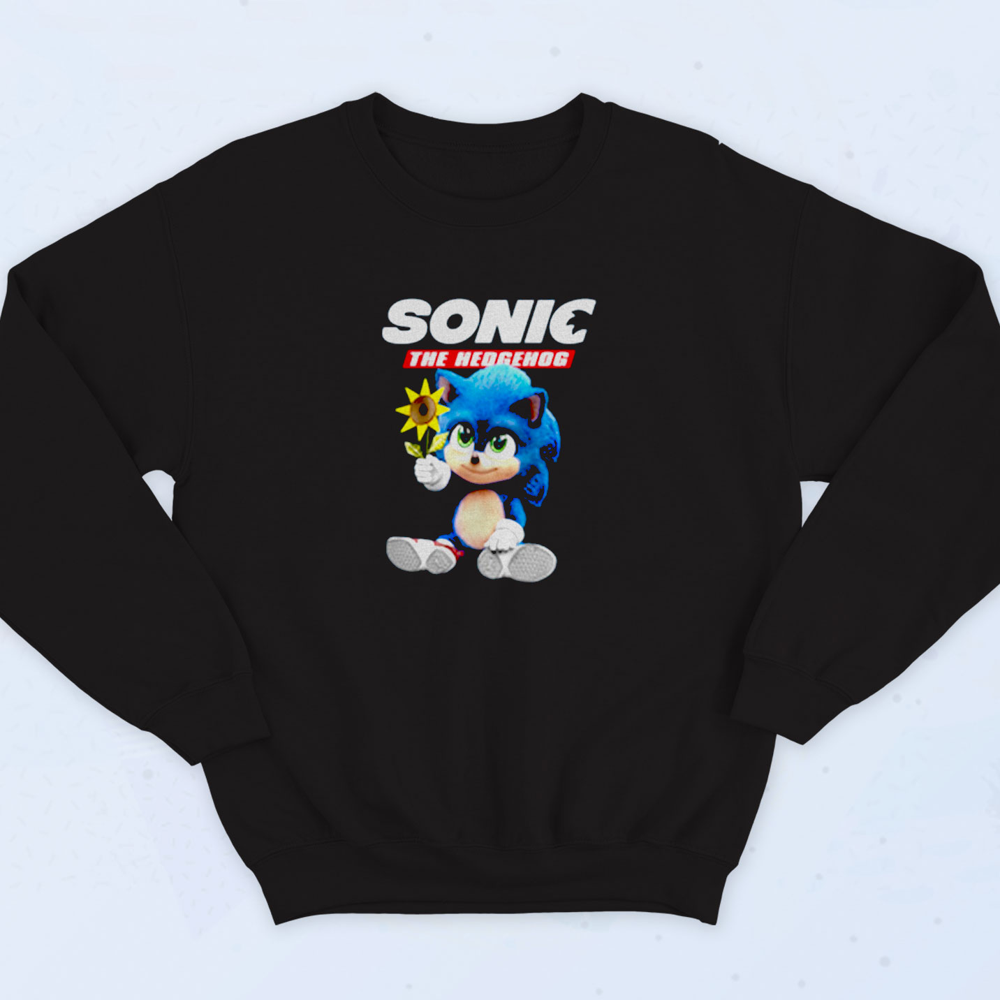 Baby Sonic The Hedgehog Movie Vintage Sweatshirt - 90sclothes.com