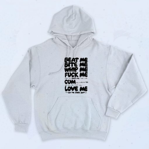 Beat Bite Whip Me Adam Ants Hoodie