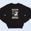 Brain Cancer Warriors Are Magical Vintage Sweatshirt