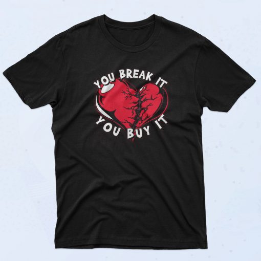 Break It Anti Valentine's Day Graphic Style T Shirt