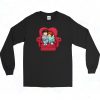 Cuddle Buddies Valentine's Day Vintage 90s Long Sleeve Shirt