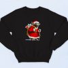 Cute Yoda Star Wars Santa Christmas Vintage Sweatshirt