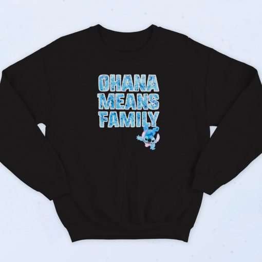 Disney Ohana Means Family Unisex Vintage Sweatshirt