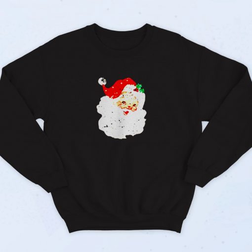 Distressed Vintage Santa Claus Vintage Sweatshirt