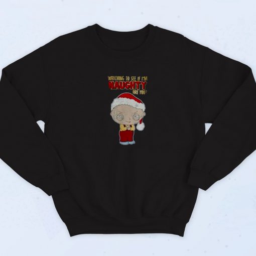 Family Guy Naughty Christmas Vintage Sweatshirt