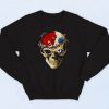 Knight Of Skeleton Vintage Sweatshirt