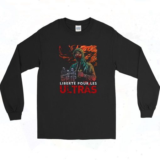 Liberte Pur Les ULTRAS Vintage 90s Long Sleeve Shirt