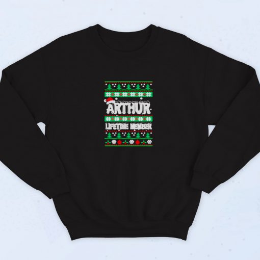 Lifetime Arthur Ugly Christmas Vintage Sweatshirt