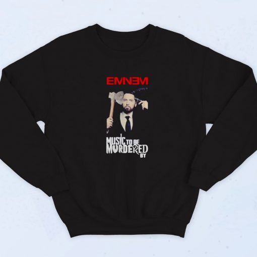 Limited Eminem Music To Be Murdered By Vintage Sweatshirt