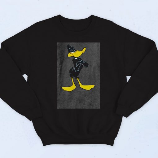 Looney Tunes Daffy Duck With Arms Vintage Sweatshirt