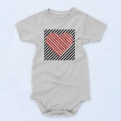 Love Box Valentine's Day Fashionable Baby Onesie