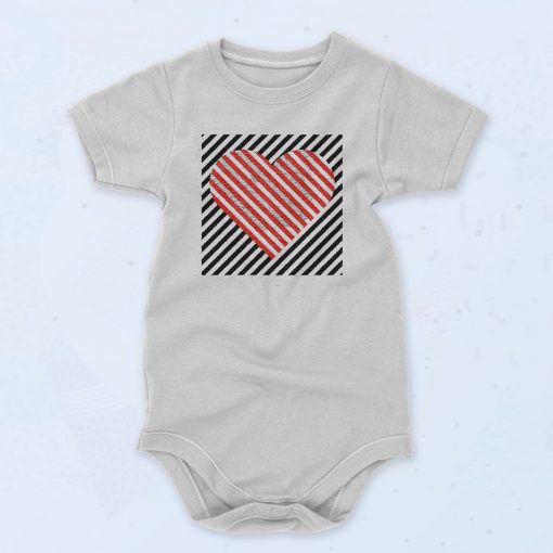 Love Box Valentine's Day Fashionable Baby Onesie