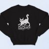 Magic Cat On Skulls Vintage Sweatshirt