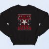 Merry Antichristmas Satan Claus Ugly Christmas Vintage Sweatshirt