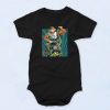 Monkey Mascot Crocodile Fashionable Baby Onesie