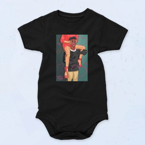 One Of A Kind Type Love Fashionable Baby Onesie