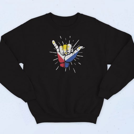 Philippines Hand Graphic Sweatshirt