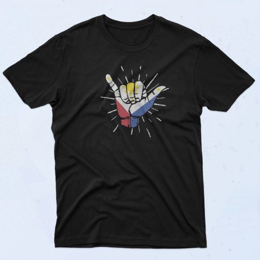 Philippines Hand Retro Classic T Shirt