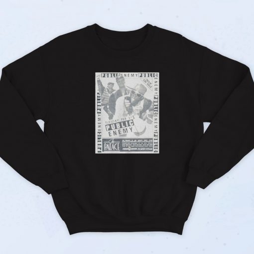 Public Enemy Poster Vintage Sweatshirt