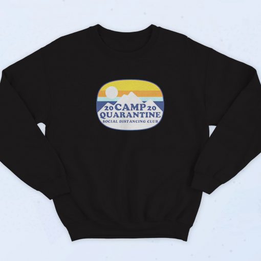 Retro Camp Quarantine Vintage Sweatshirt