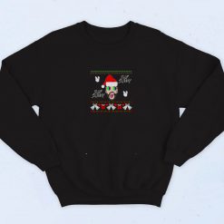 Santa Bad Bunny Merry Christmas Vintage Sweatshirt