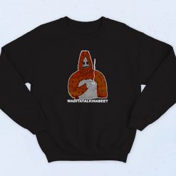 Sassy Sasquatch Popcorn The Big Lez Vintage Sweatshirt