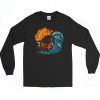 Surfing Fire Vintage 90s Long Sleeve Shirt