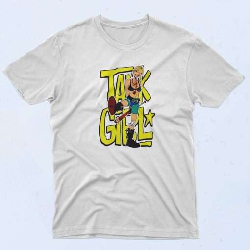 Tank Girl Baseball Funny Kick Retro Classic T Shirt