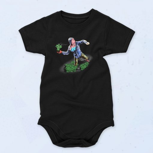 Weed Rebellion Fashionable Baby Onesie