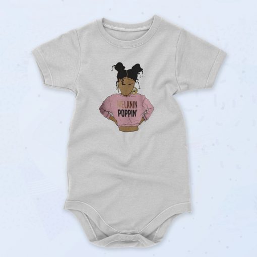 2BUNZ Melanin Poppin Unisex Baby Onesie