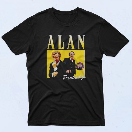 Alan Partridge Homage 90s T Shirt Retro