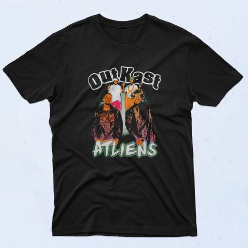 American Thrift Outkast Atliens 90s T Shirt Retro