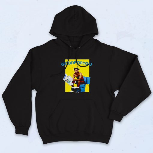 Amine Good For You Black Rapper Hoodie