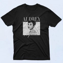 Audrey Hepburn Homage 90s T Shirt Retro