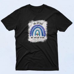 Autism Awareness Rainbow Fashionable T Shirt