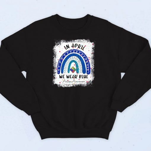 Autism Rainbow Colorful Sweatshirt