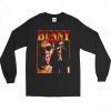 Bad Bunny Retro Homage 90s Style Long Sleeve Shirt