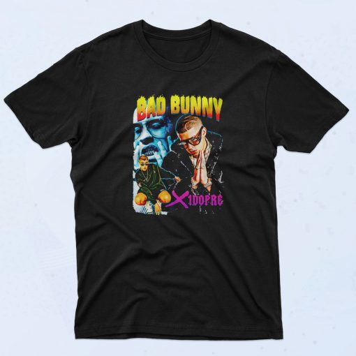 Bad Bunny X 100 Pre 90s T Shirt Retro