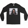 Brenda Walsh Mugshot 90s Style Long Sleeve Shirt